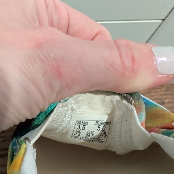 Vans Multicolor Tie-Dye Slip-Ons - Picture 6 of 6